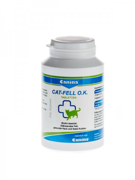 CAT-FELL O.K. TABLETTEN|CAT|125g