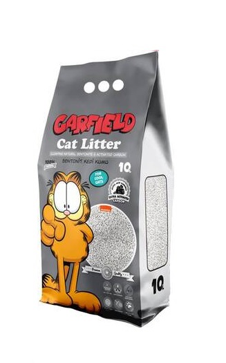 Garfield Activated Carbon Bentonite Cat Litter 10 L