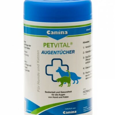 Canina® |PETVITAL® |Eye wipes| 120 pieces
