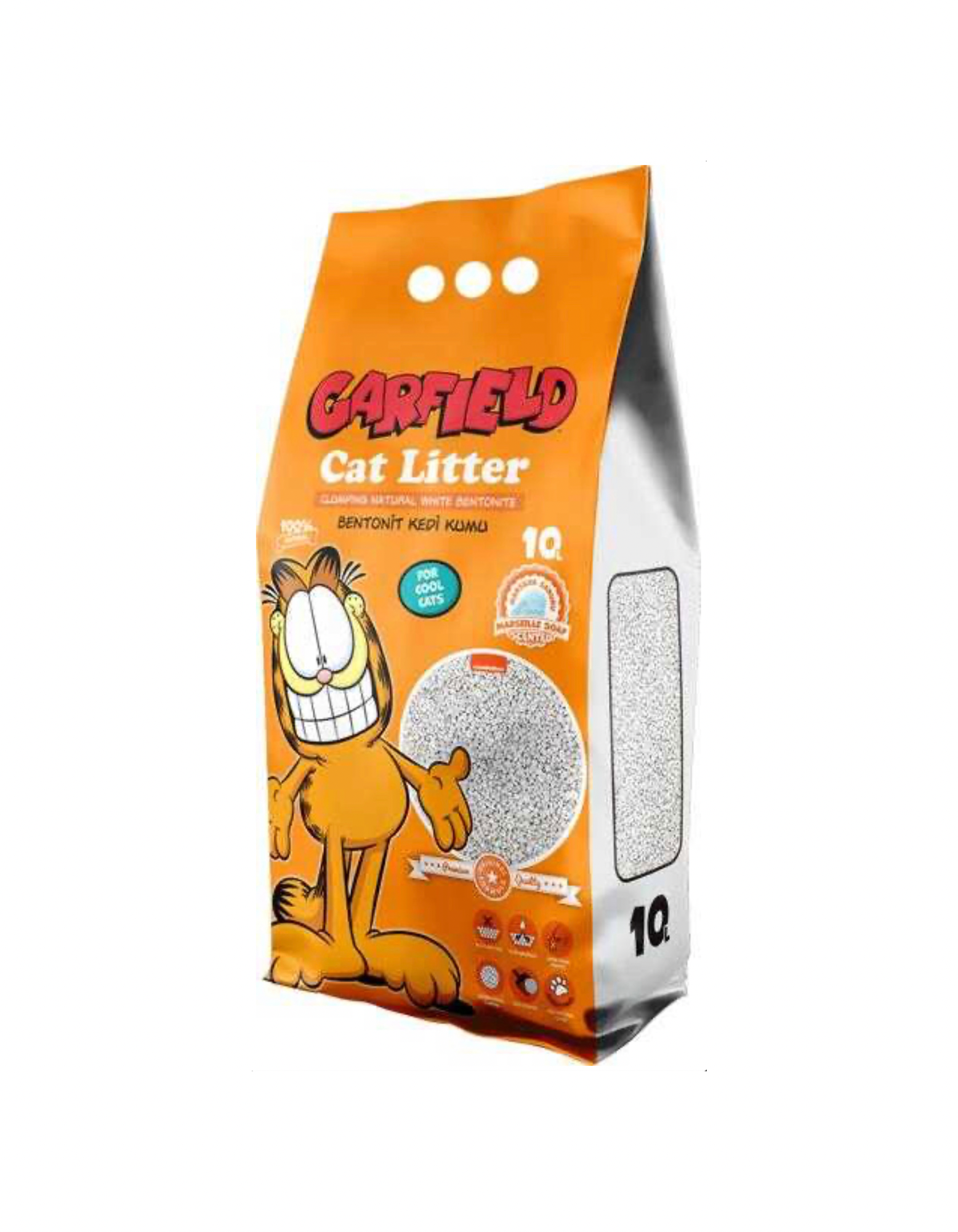 Garfield Marseille Soap Bentonite Cat Litter |10 L